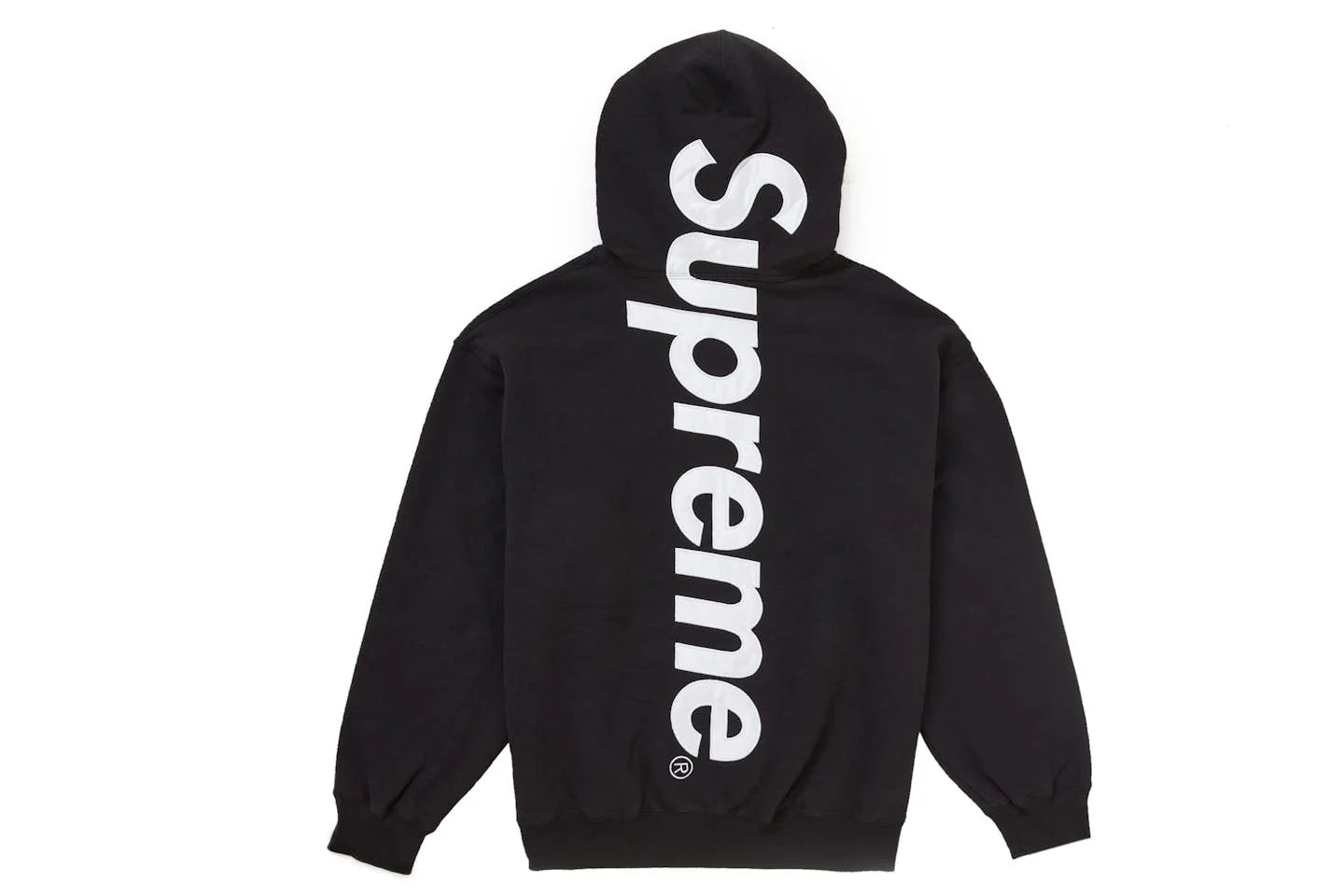 Sudadera con capucha y apliques de satén Supreme (otoño/invierno 2024)